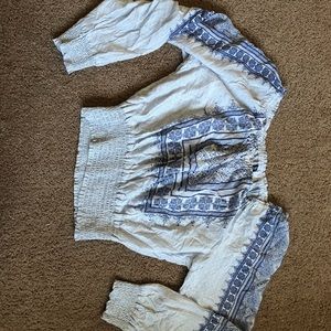 OFF THE SHOULDER SHIRT